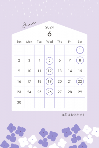 白　ベージュ　花　3月　営業日カレンダー　お知らせ　インスタグラム投稿 (800 x 1200px)
